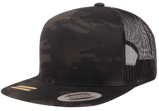 Yupoong 6006MC MultiCam® Camo Trucker Snapback Hat