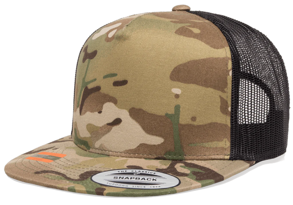 Yupoong 6006MC MultiCam® Camo Trucker Snapback Hat