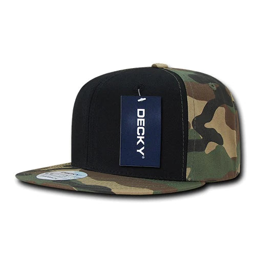 Decky 1049 - Camo Snapback Hat