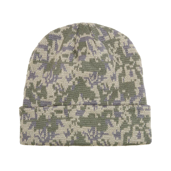 Decky 8030 - Camo Long Beanie, Camouflage Knit Beanie Cap