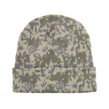 Decky 8030 - Camo Long Beanie, Camouflage Knit Beanie Cap