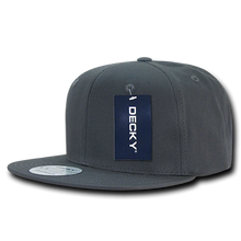 Decky 361 - Cotton Snapback Hat, Flat Bill Cap - 361