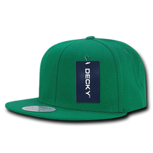 Decky 361 - Cotton Snapback Hat, Flat Bill Cap - 361