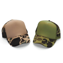 Nissun CPC - Foam Trucker Hat Camo, 5-Panel Camouflage Cap