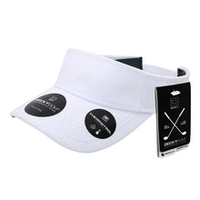 Pique Pattern Sun Visor - Golf & Sports Cap - Decky 6104