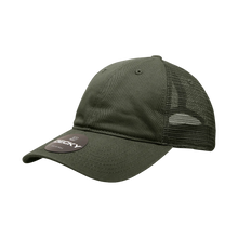 Decky 120 - 6-Panel Low Profile, Relaxed Cotton Trucker Cap