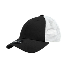 Decky 214 - 6 Panel Low Profile Structured Cotton Trucker Hat, Mesh Golf Cap